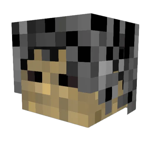 _sgtbowlingball_ Minecraft avatar head, 3D render