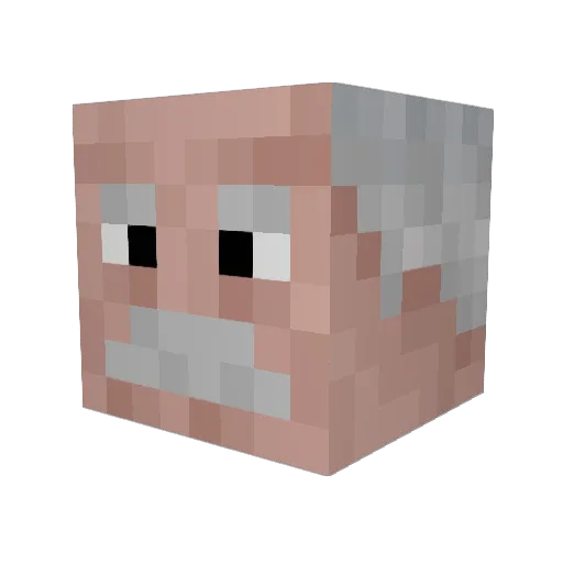 _shaybah_ Minecraft avatar head, 3D render