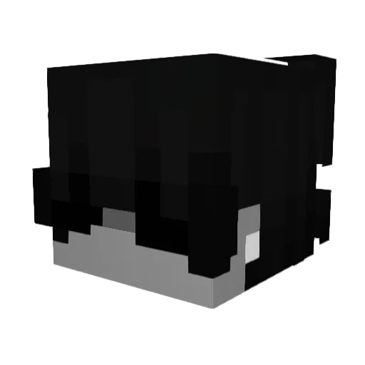 _shvryn Minecraft avatar head, 3D render