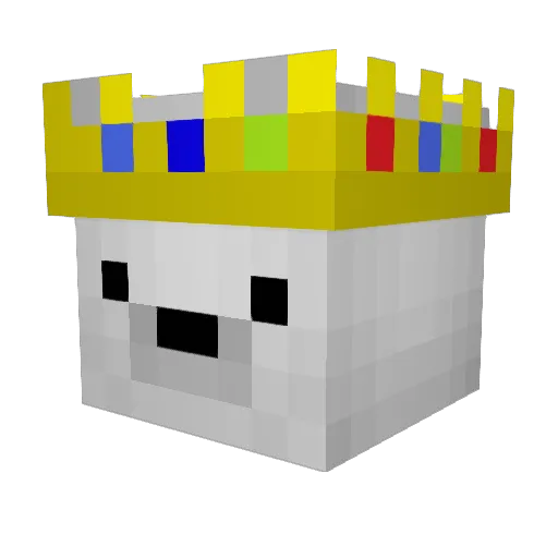 _siberite__ Minecraft avatar head, 3D render