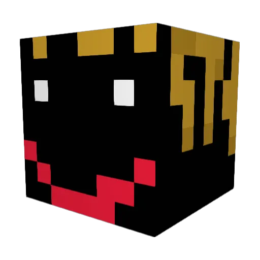 _sico Minecraft avatar head, 3D render