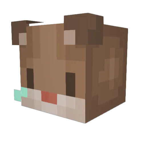 _sionis_ Minecraft avatar head, 3D render