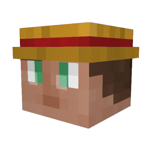 _sir_fedor_ Minecraft avatar head, 3D render