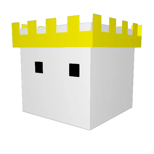 _sjob Minecraft avatar head, 3D render
