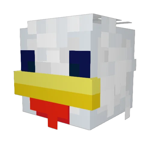 _slayer666_ Minecraft avatar head, 3D render