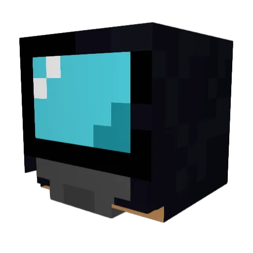 _sloppyyy Minecraft avatar head, 3D render