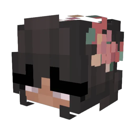 _soam Minecraft avatar head, 3D render