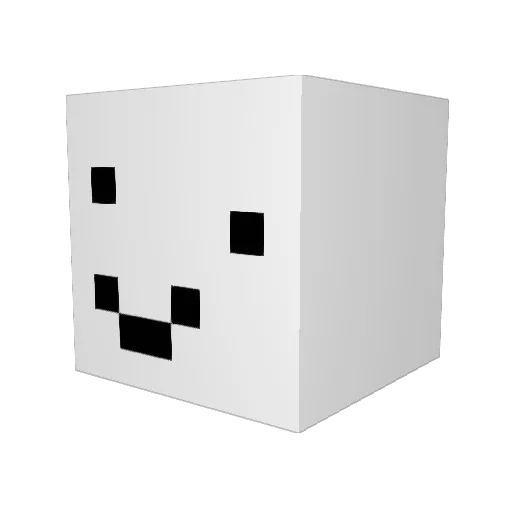 _soapy4 Minecraft avatar head, 3D render
