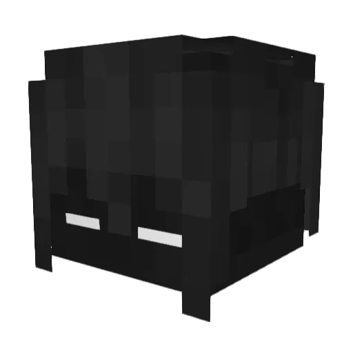 _sodak_ Minecraft avatar head, 3D render