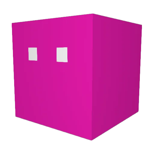 _sophie_17 Minecraft avatar head, 3D render