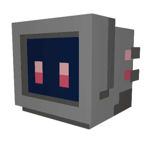 _sorc Minecraft avatar head, 3D render