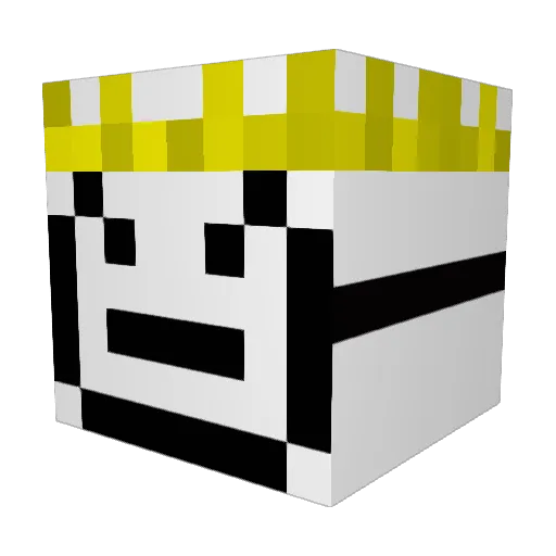 _spindrift Minecraft avatar head, 3D render