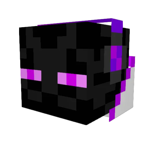 _spontan Minecraft avatar head, 3D render