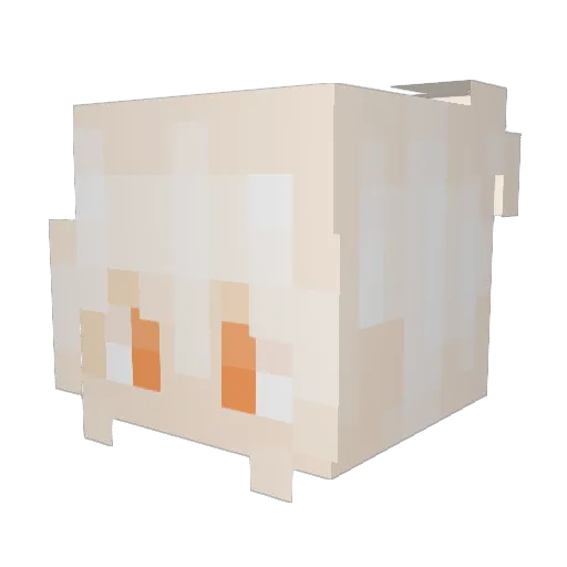 _sspeedy Minecraft avatar head, 3D render