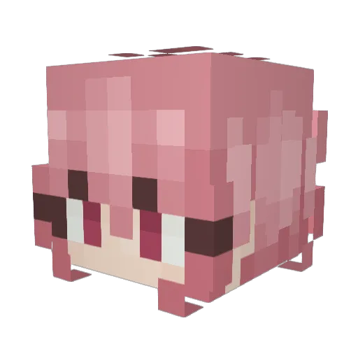 _st4ryy Minecraft avatar head, 3D render