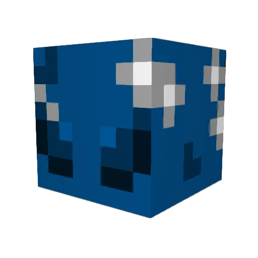 _starlyte Minecraft avatar head, 3D render