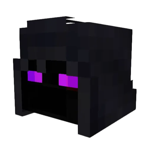 _stellio_ Minecraft avatar head, 3D render