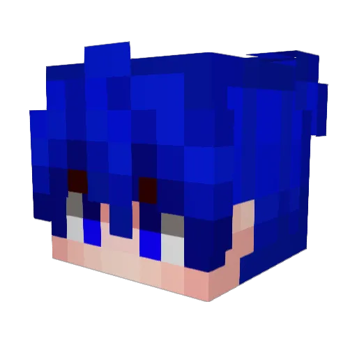 _stnr Minecraft avatar head, 3D render