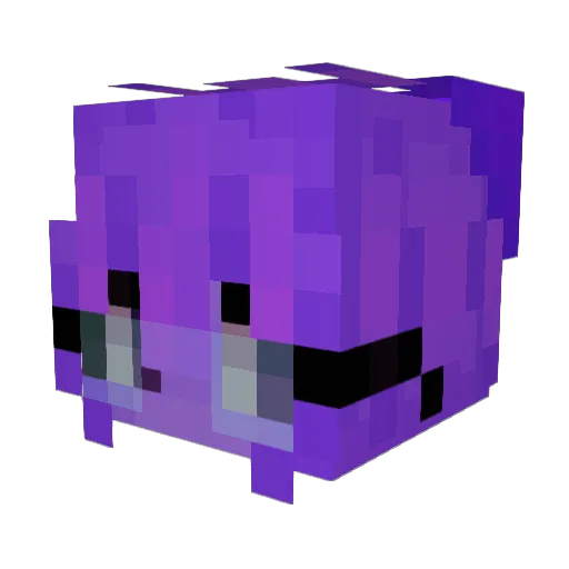 _sugarrblossom Minecraft avatar head, 3D render