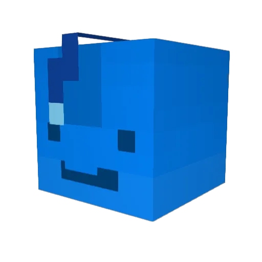 _sunchild Minecraft avatar head, 3D render