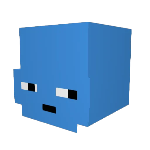 _sw1ftness_ Minecraft avatar head, 3D render