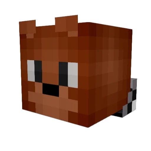 _tarekdzn_ Minecraft avatar head, 3D render