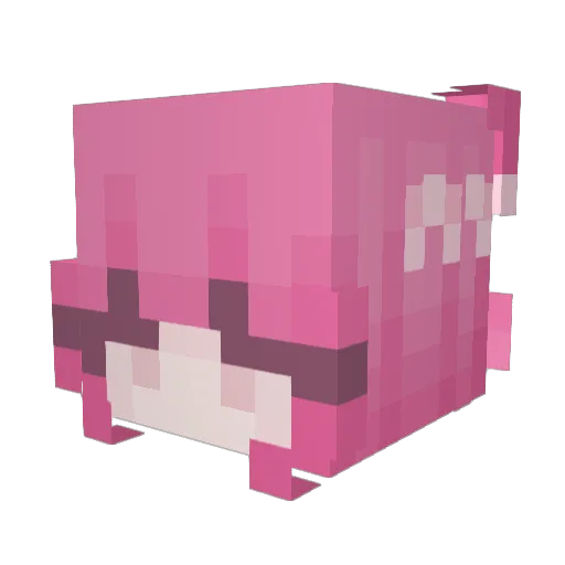 _theowllady Minecraft avatar head, 3D render