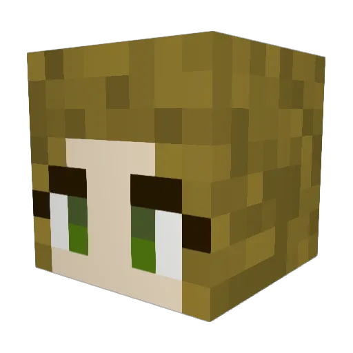 _toast_demon_ Minecraft avatar head, 3D render