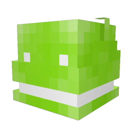 _toby_9 Minecraft avatar head, 3D render