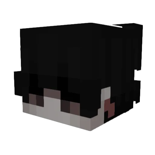 _trydent Minecraft avatar head, 3D render