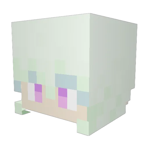 _unga_bunga_ Minecraft avatar head, 3D render