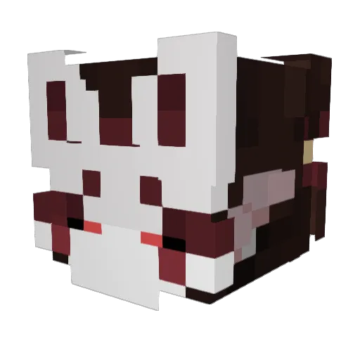 _uwuGoddess_ Minecraft avatar head, 3D render