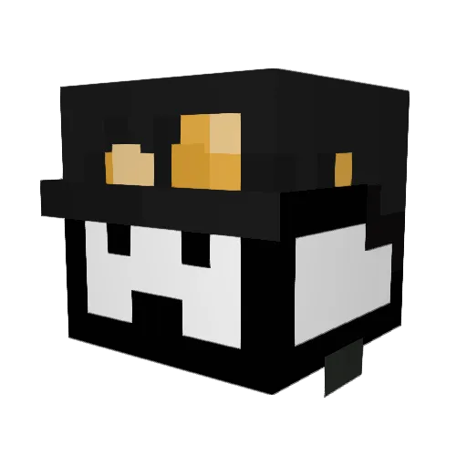 _v3ry_k00l_guy Minecraft avatar head, 3D render