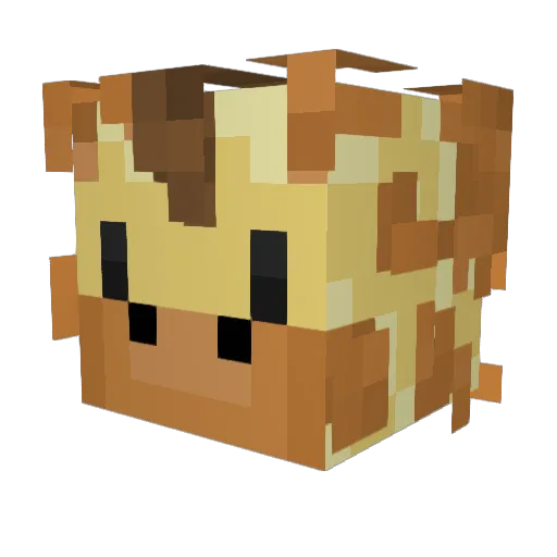 _v_i_g_g_o_ Minecraft avatar head, 3D render