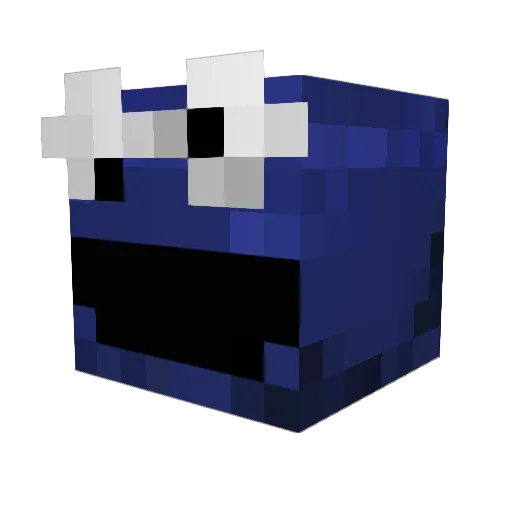 _vimpi45_ Minecraft avatar head, 3D render