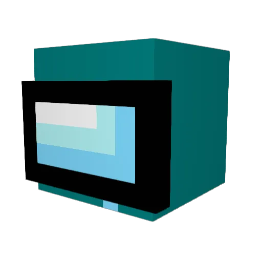 _vitus_ Minecraft avatar head, 3D render