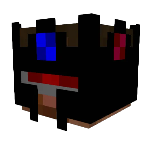 _vtgamer_ Minecraft avatar head, 3D render