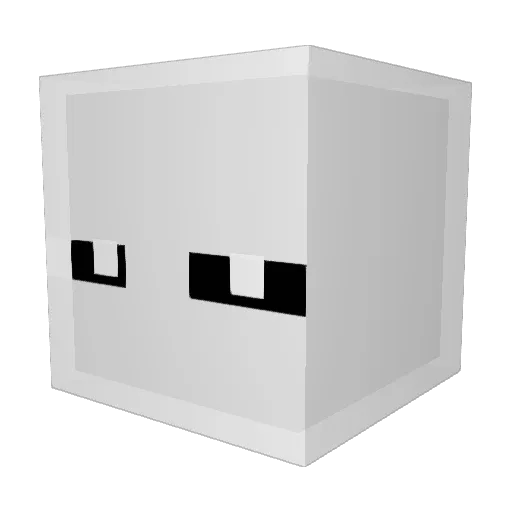 _wack_Q Minecraft avatar head, 3D render