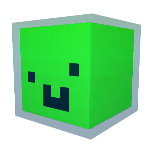 _weiny Minecraft avatar head, 3D render