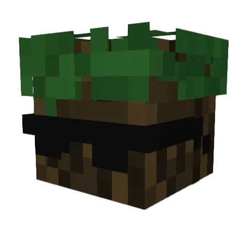 _xCombozz_ Minecraft avatar head, 3D render