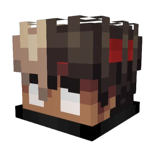 _xGodSpeed_ Minecraft avatar head, 3D render