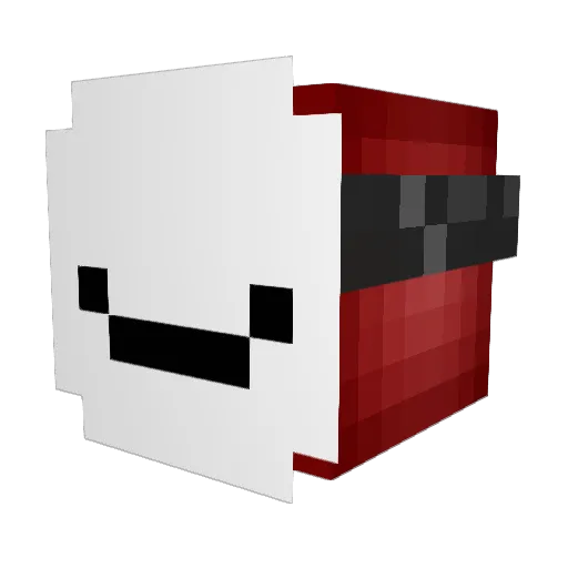 _xImVinz_ Minecraft avatar head, 3D render