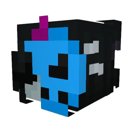 _xN4t4li4 Minecraft avatar head, 3D render
