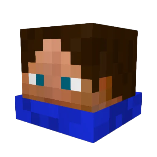 _xNiklasx_ Minecraft avatar head, 3D render