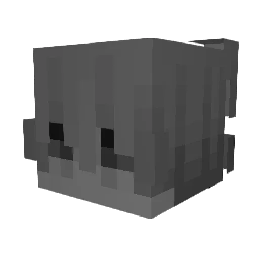 _xOlixx_ Minecraft avatar head, 3D render