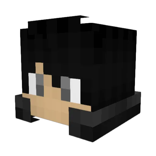 _xTraTimon_ Minecraft avatar head, 3D render