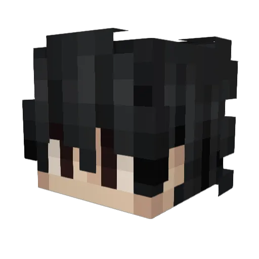 _xTwIlIghTx_ Minecraft avatar head, 3D render