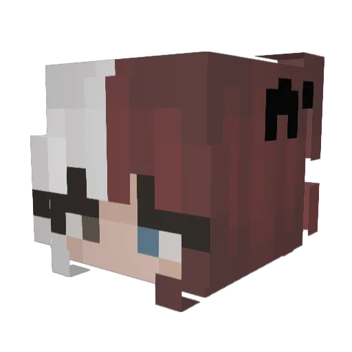 _xUmbrizora708x_ Minecraft avatar head, 3D render