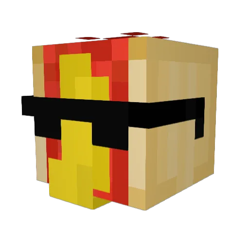 _xXDeadShotXx_ Minecraft avatar head, 3D render