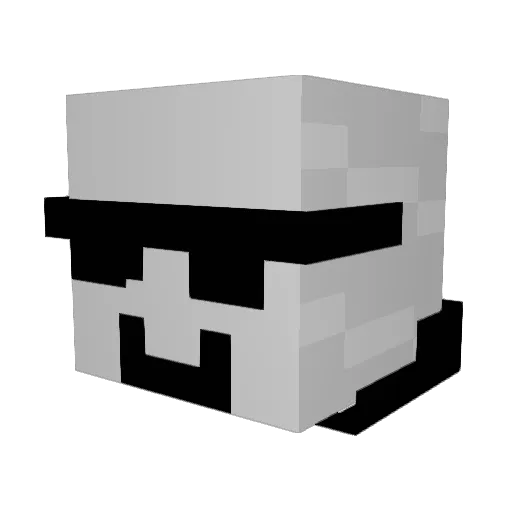 _xXJLaneXx_ Minecraft avatar head, 3D render